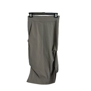 NWT Porto Equinox skirt ruched pencil skirt stretchy lagenlook office career XS